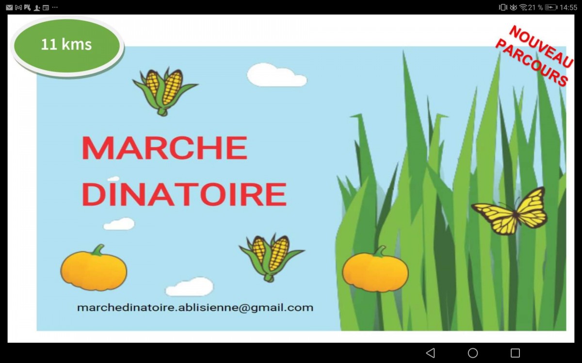 Marche dînatoire 11 km à Ablis 78