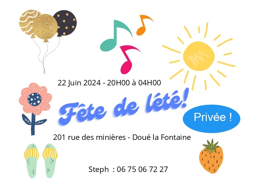 Fête de l'été