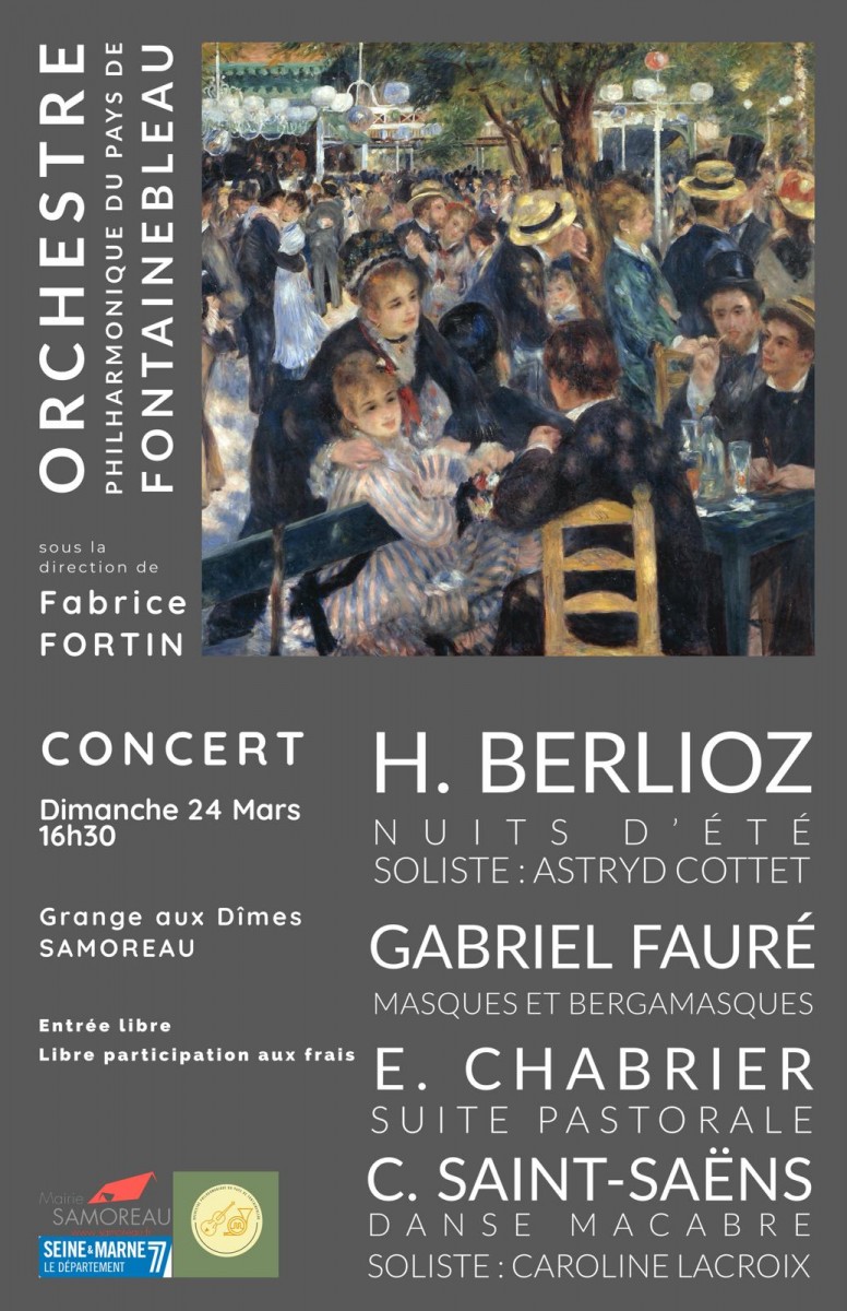 Concert à la grange aux dîmes de Samoreau