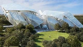 Fondation Louis VUITTON - parcours architectural