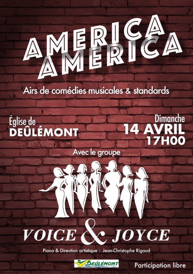 Concert AMERICA AMERICA à DEULEMONT (comédies musicales)
