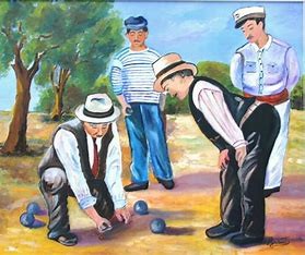 Petanque  l'le Barbe