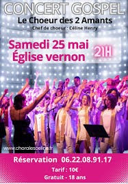 Concert Gospel avec le Choeur des 2 amants