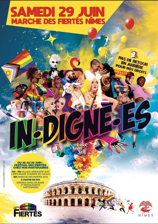 Marche des Fiertes de Nimes 2024