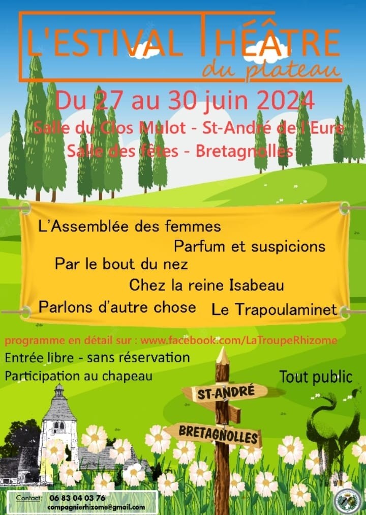 ESTIVAL DU PLATEAU - WE THEATRE DU 27 AU 30 JUIN 2024