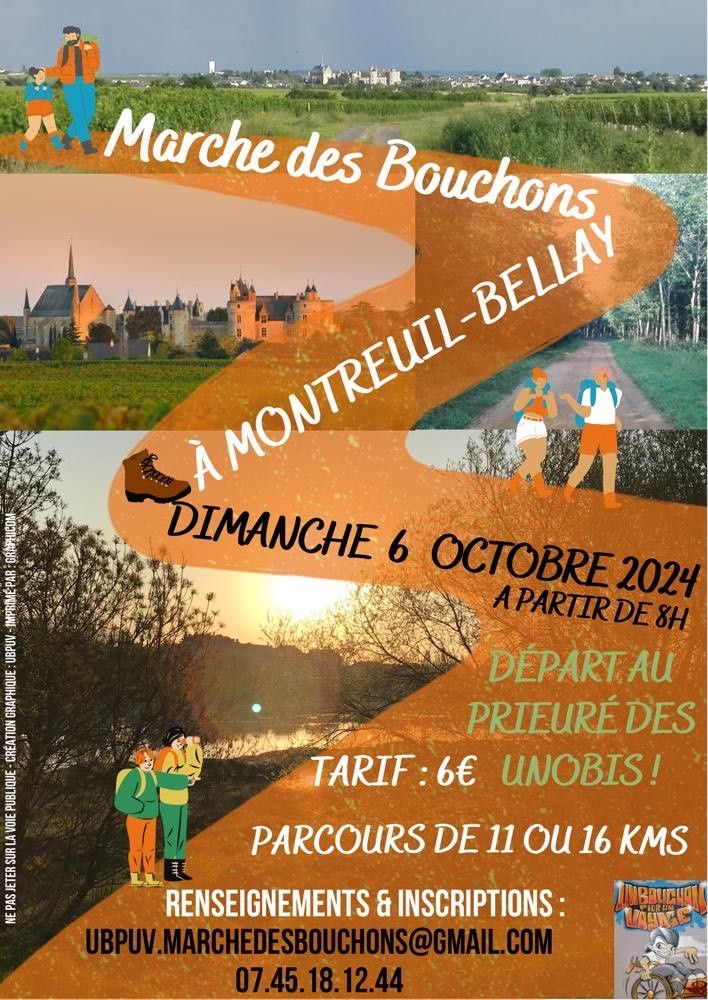 Randonnée à Montreuil bellay