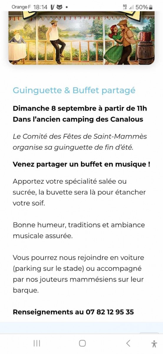 Buffet musical partagé