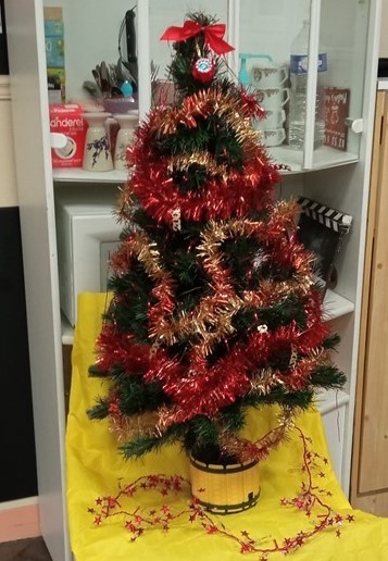 Repas Arbre Noel (auberge espagnole à Curie)
