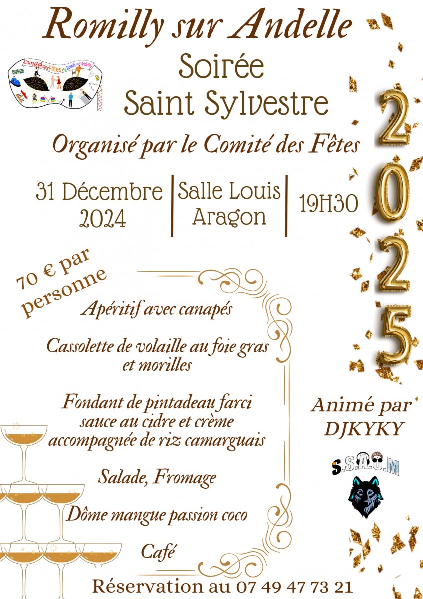 Réveillon à Romilly sur Andelle C0MPLET