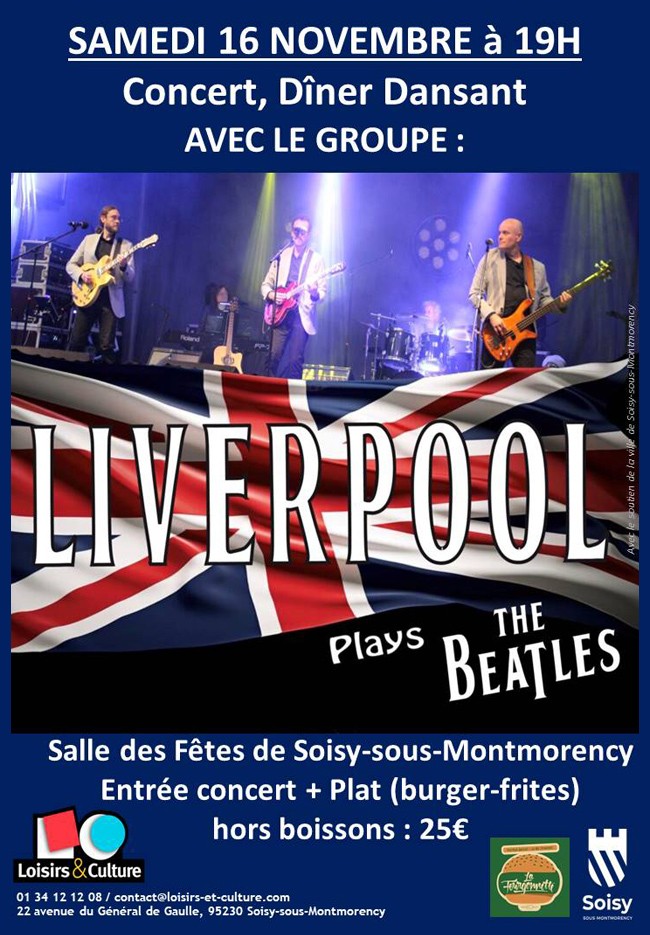 Concert Liverpool plays The Beatles, Diner dansant