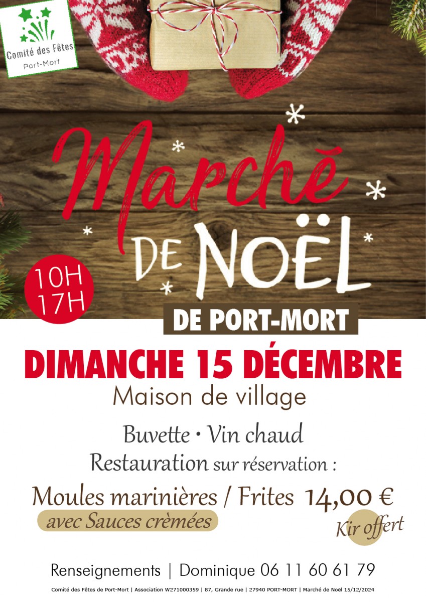 Marché de Noël à  Port Mort