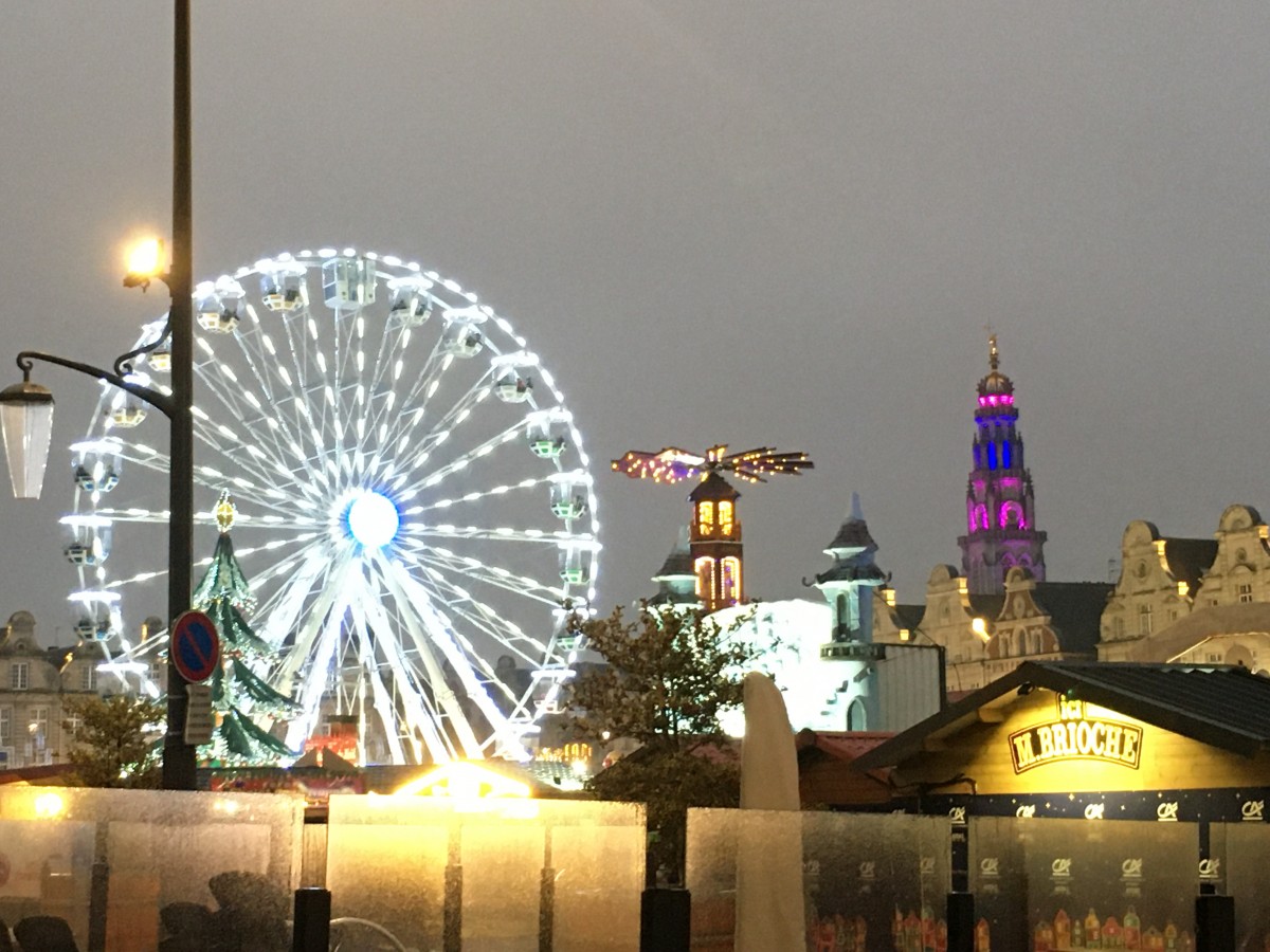 Balade en lumières à Arras avec son patrimoine et sa ville de Noël