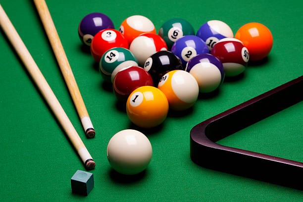 Jouer au billard  chaques samedi de janvier février et mars