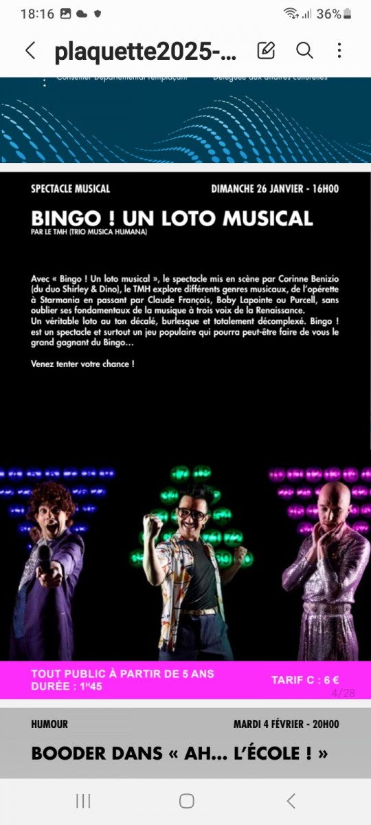 Bingo loto musical