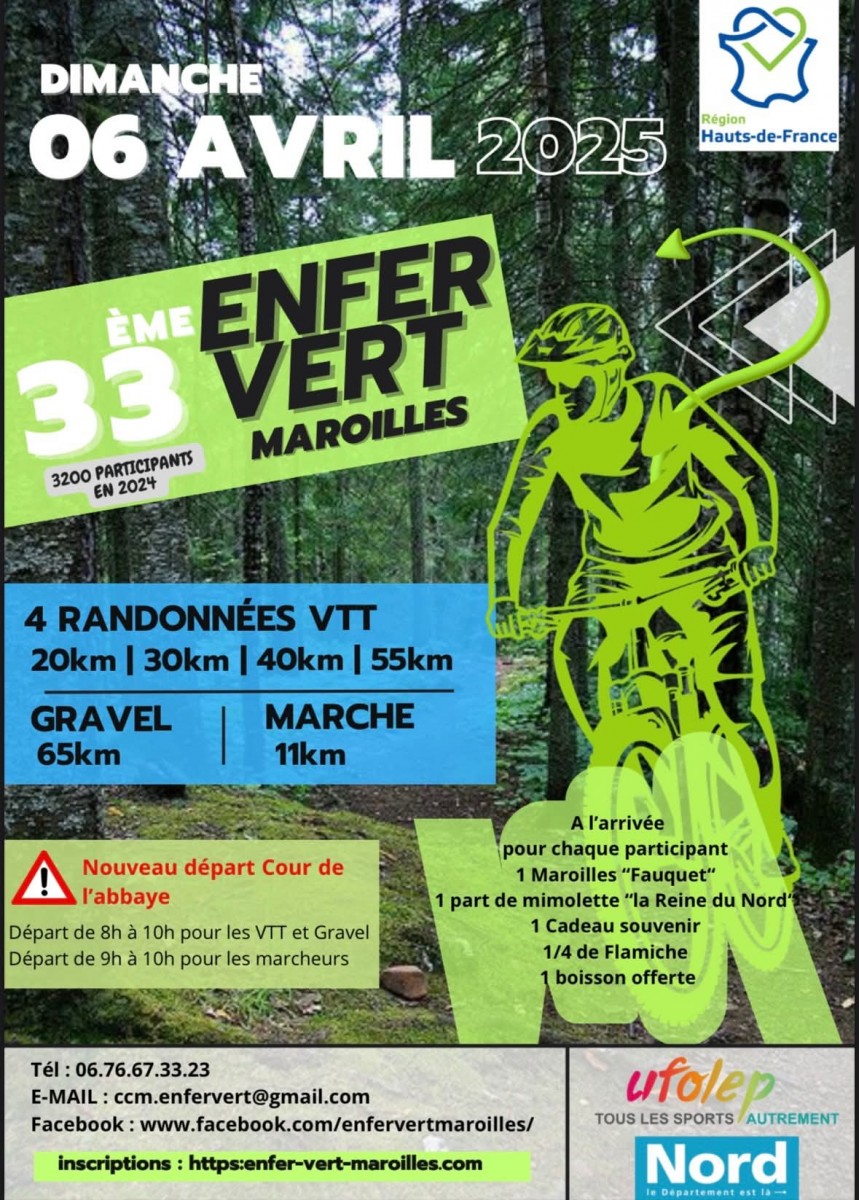 Marche 11 km dans le cadre de l'enfer vert