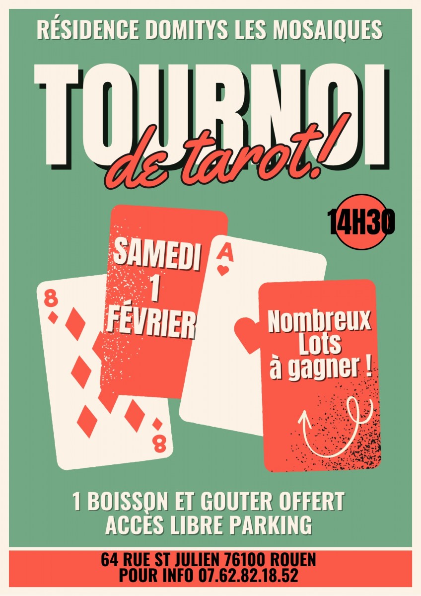 TOURNOI de TAROT à ST sever