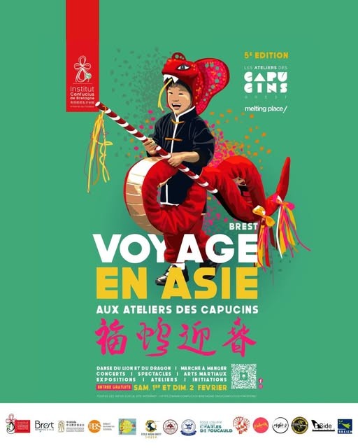 Nouvel An Chinois 2025 - Les Capucins- Brest