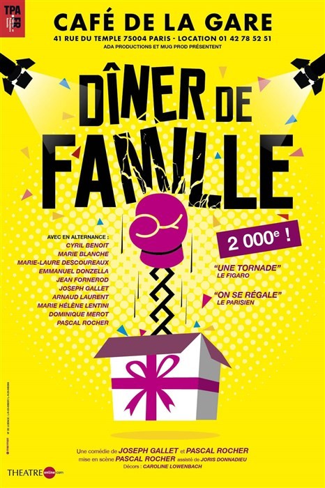 Pièce DINER DE FAMILLE