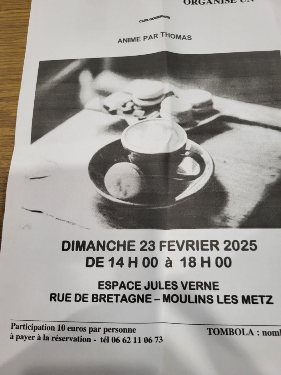 Café gourmand dansant