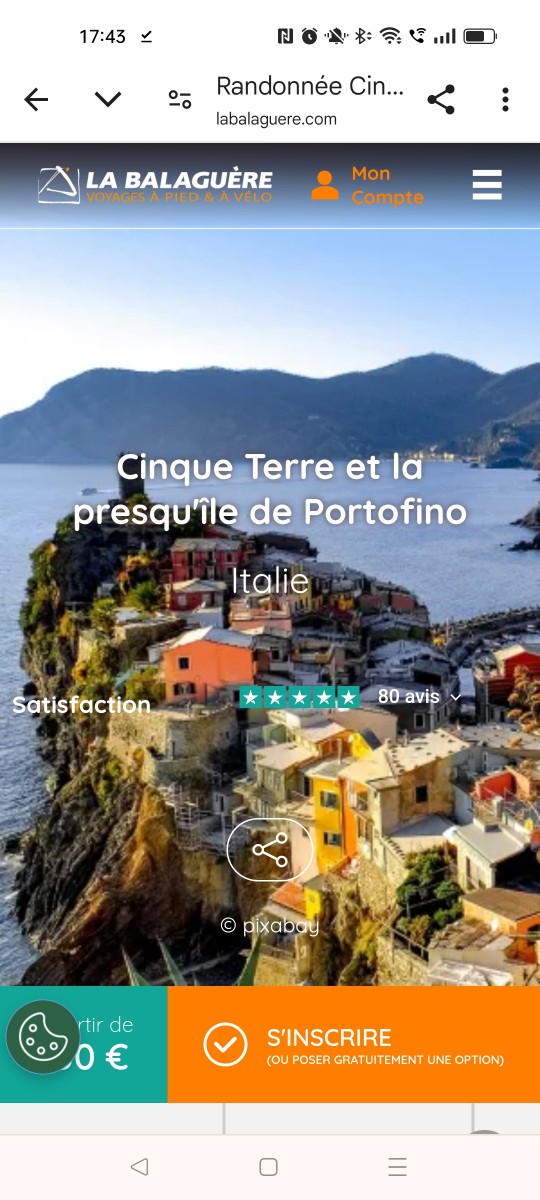 Randonnée -Cinque Terre