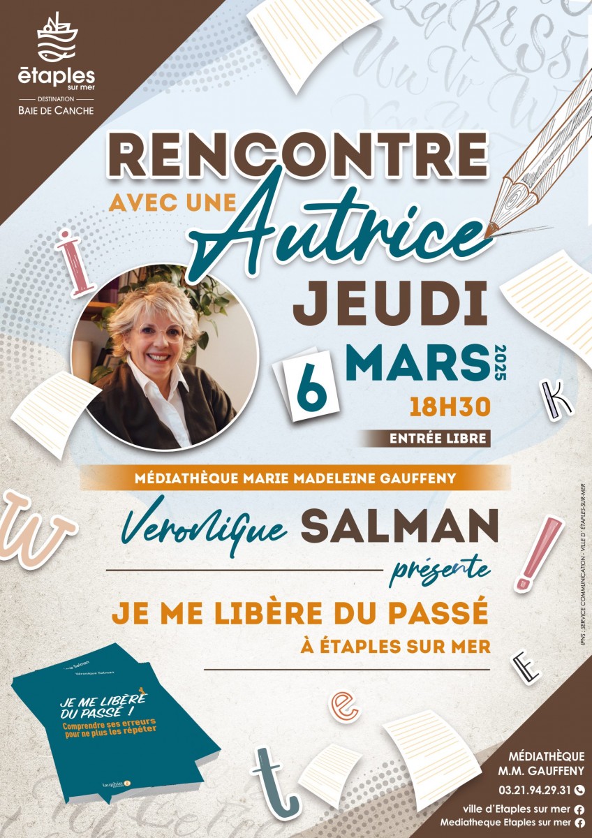 RENCONTRE LITTERAIRE AVEC VERONIQUE SALMAN