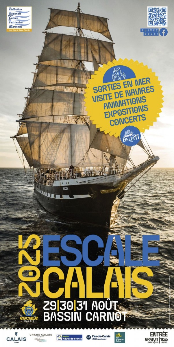 Escale à Calais 2025 - Fête Maritime et fluviale