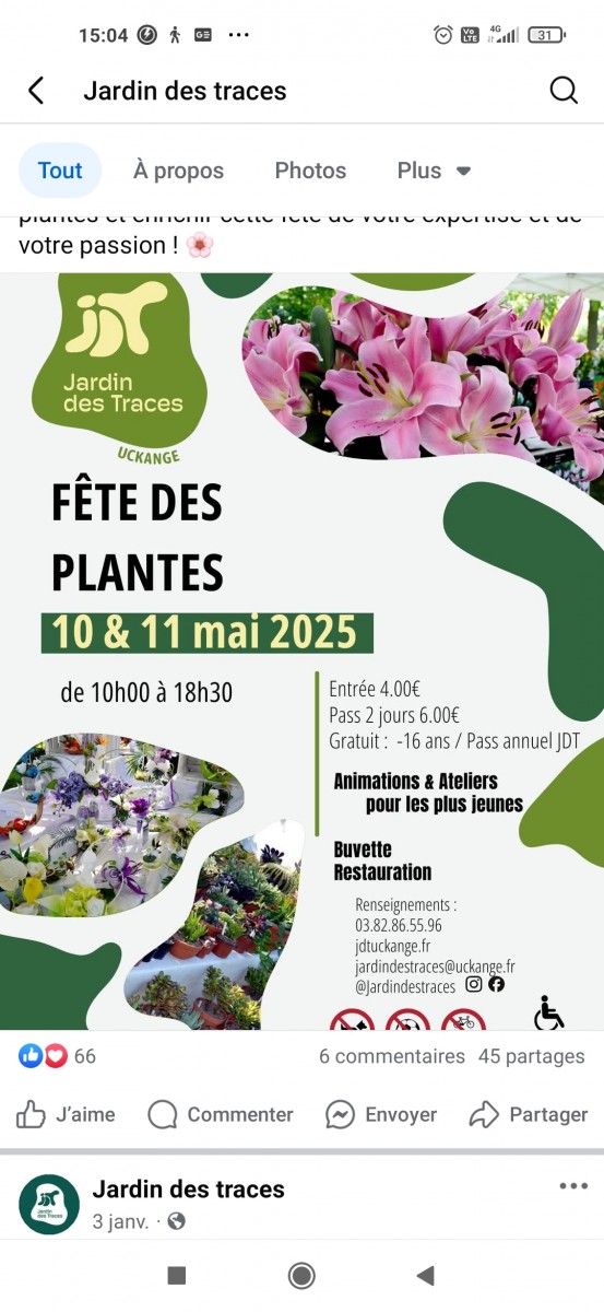 Fête des plantes de printemps