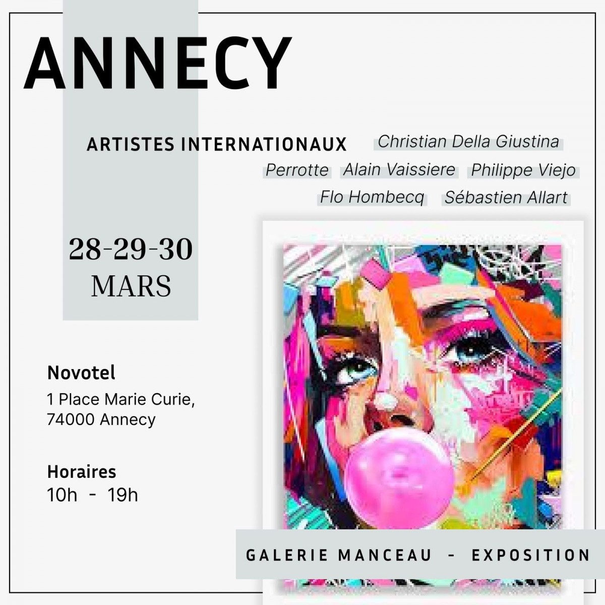 Exposition d'Art Contemporain