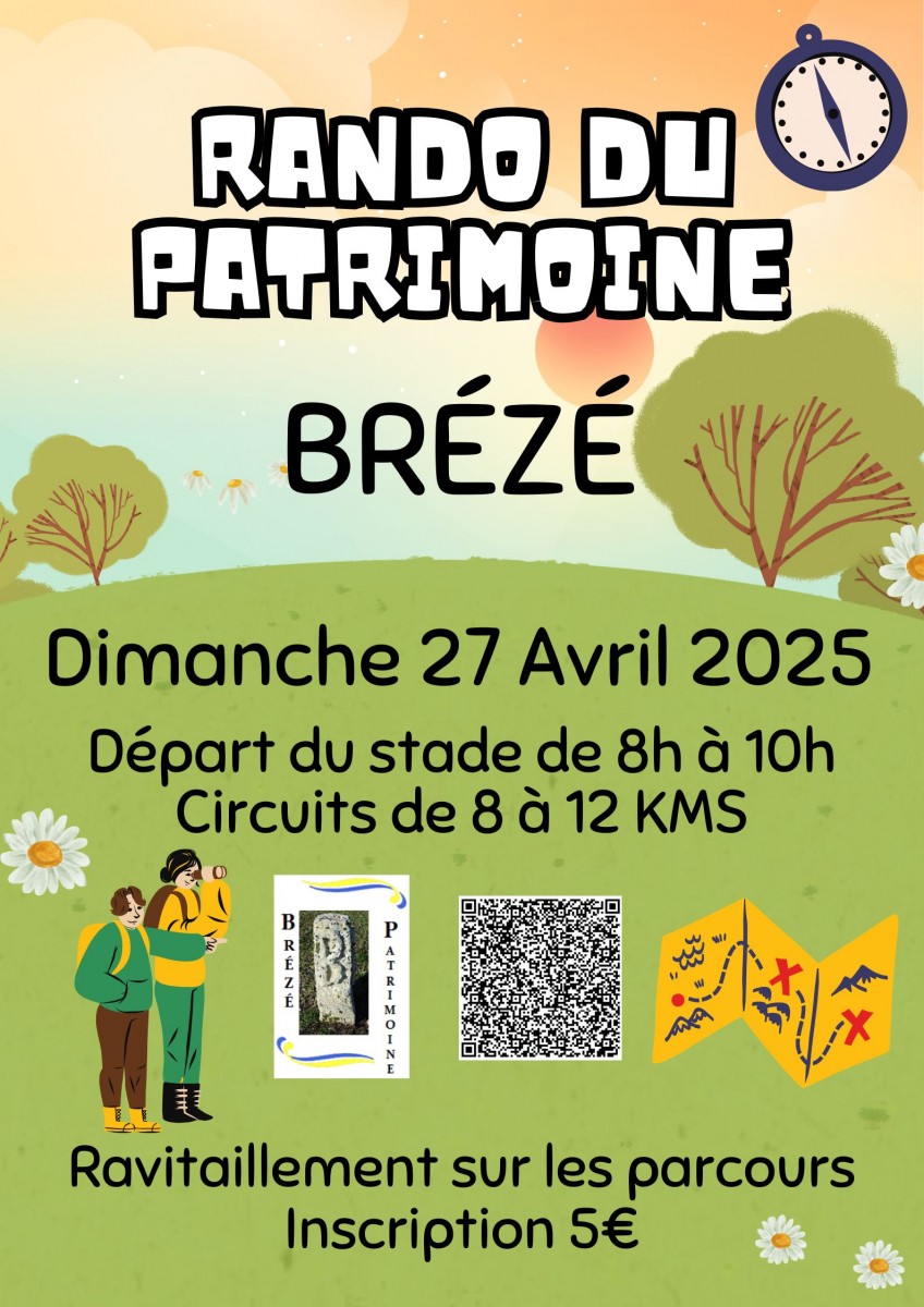 Randonnée association du patrimoine BREZE