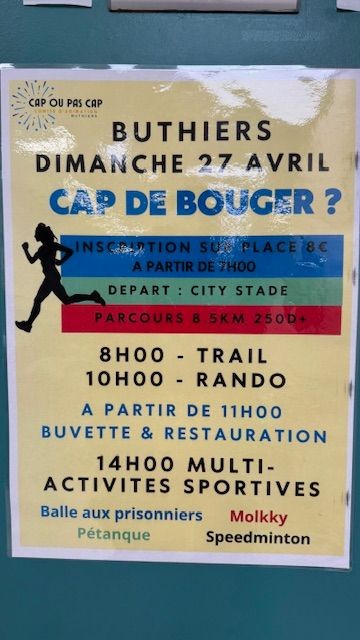 CAP de bouger