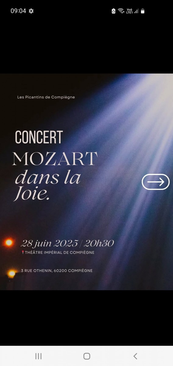 Concert au Théâtre Impérial de Compiègne