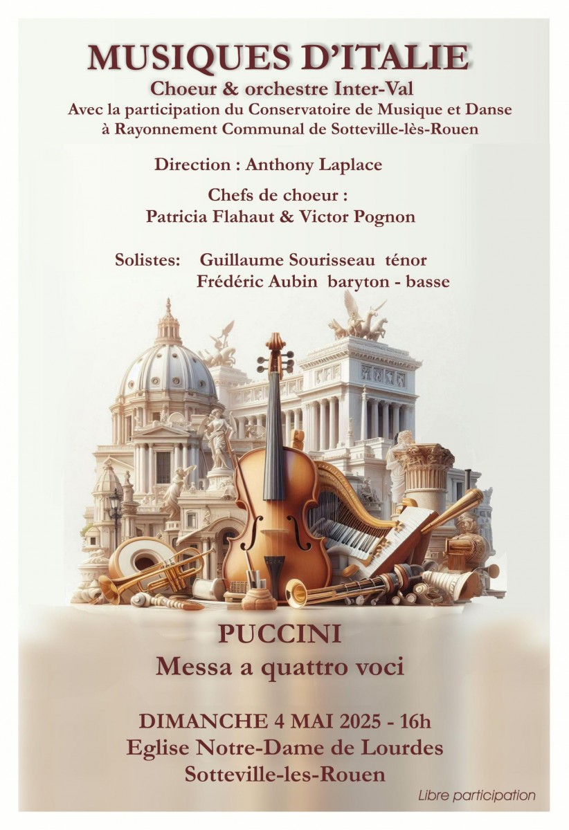 Concert Musiques d'Italie