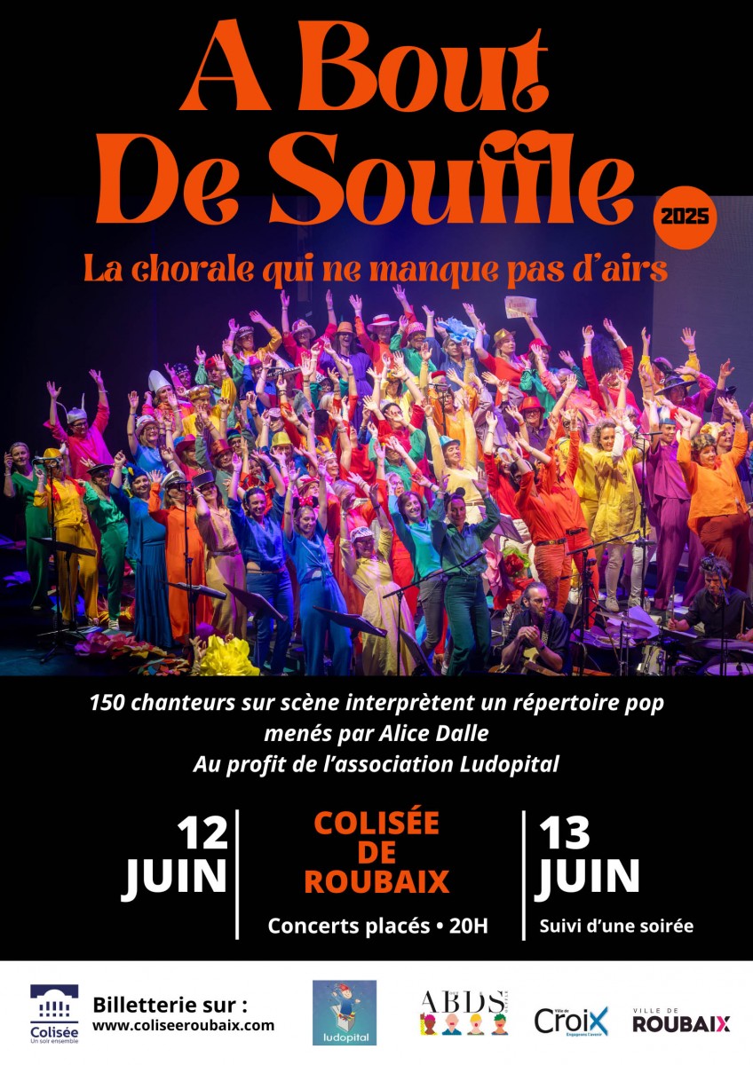 Concert chorale à bout de souffle au colisée Roubaix