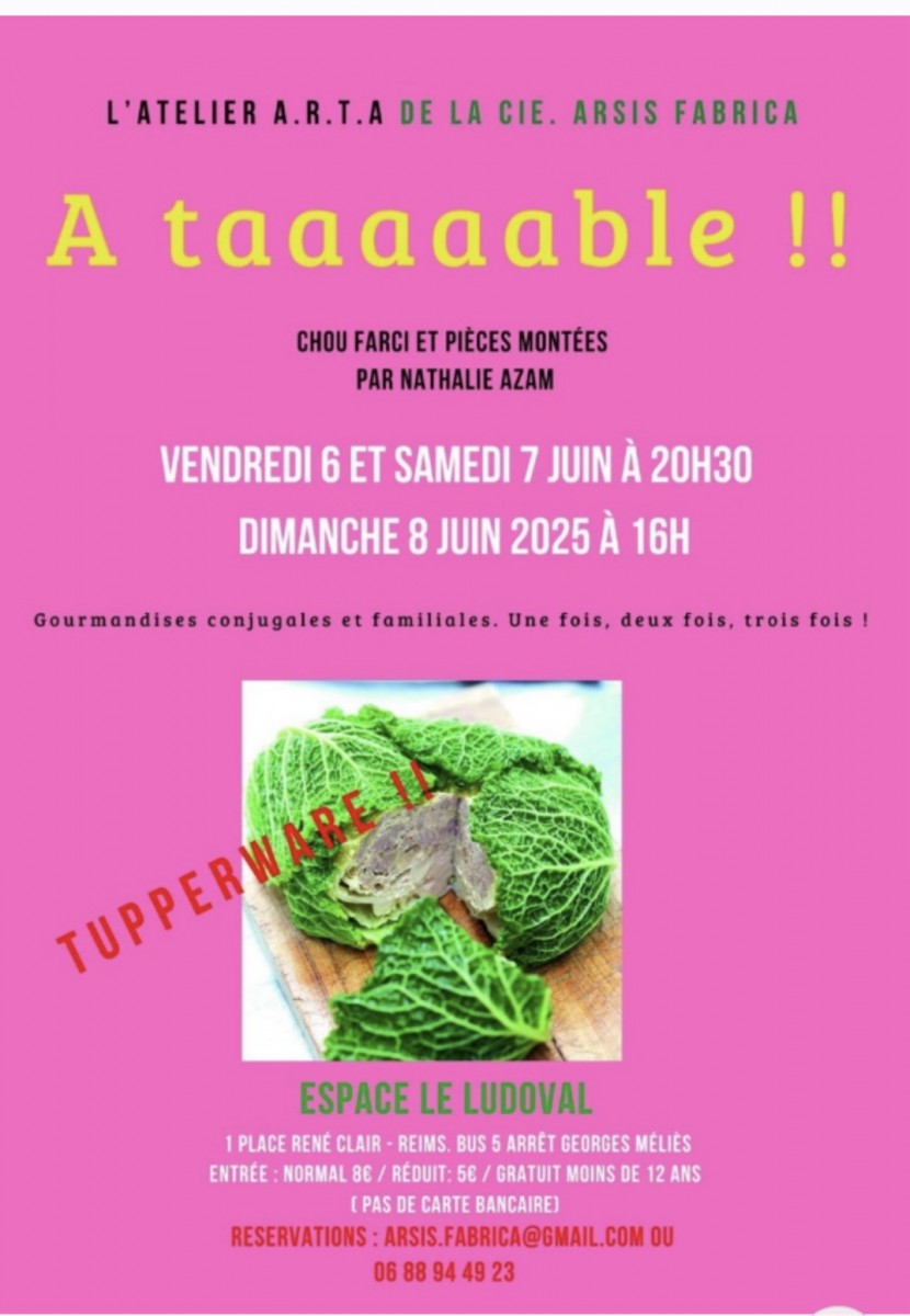 Théâtre: ààà taaaaaaaable!