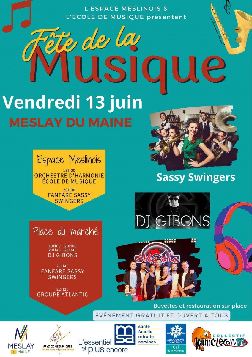 Fete de la musique à Meslay-du-Maine
