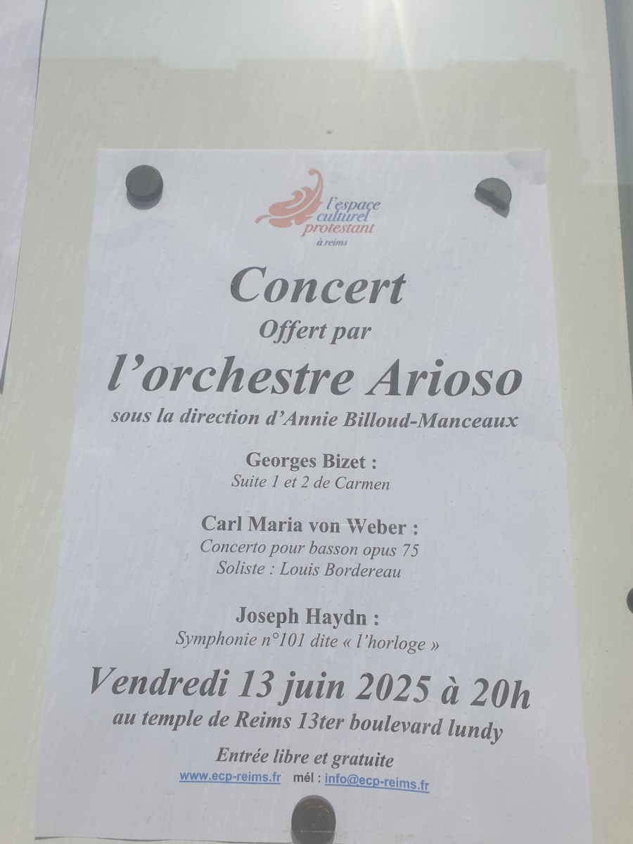 concert au temple