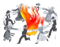 Fête de la musique à Collemiers place de la mairie + feu de la Saint-Jean