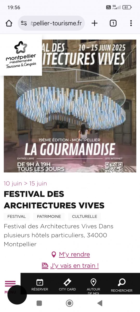 Festival des architectures vives.