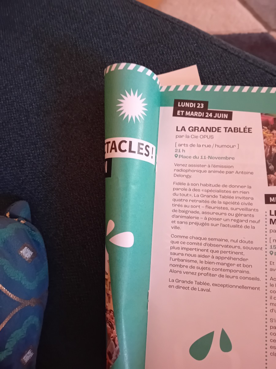La grande tablée (arts de la rue/ humour)