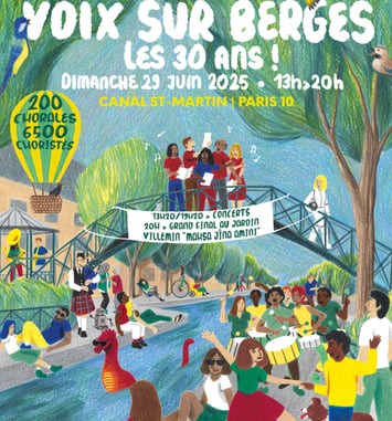 Concert Amal'Gamme au festival des Voix sur berges