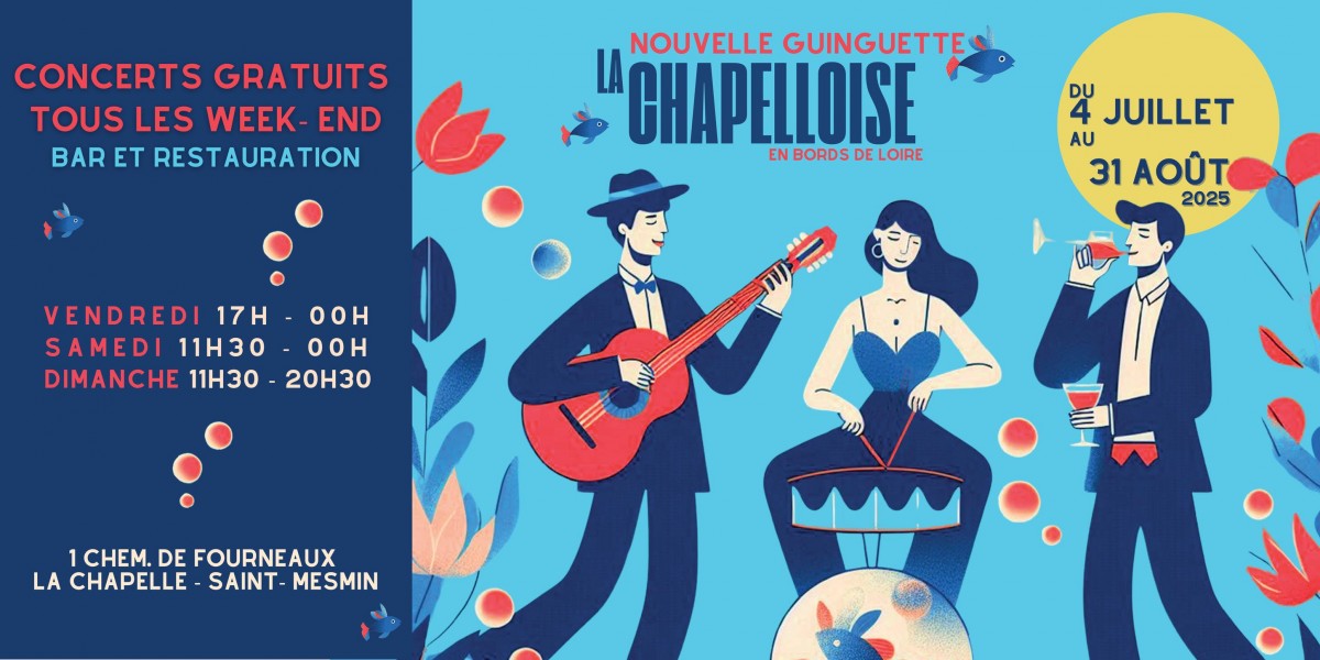 Repas dansant (LA GUINGUETTE LA CHAPELLE ST MESMIN)