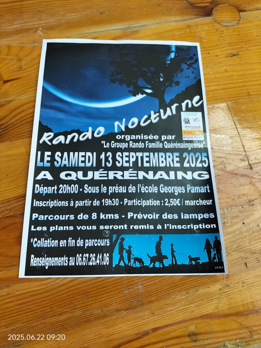 Randonnée nocturne