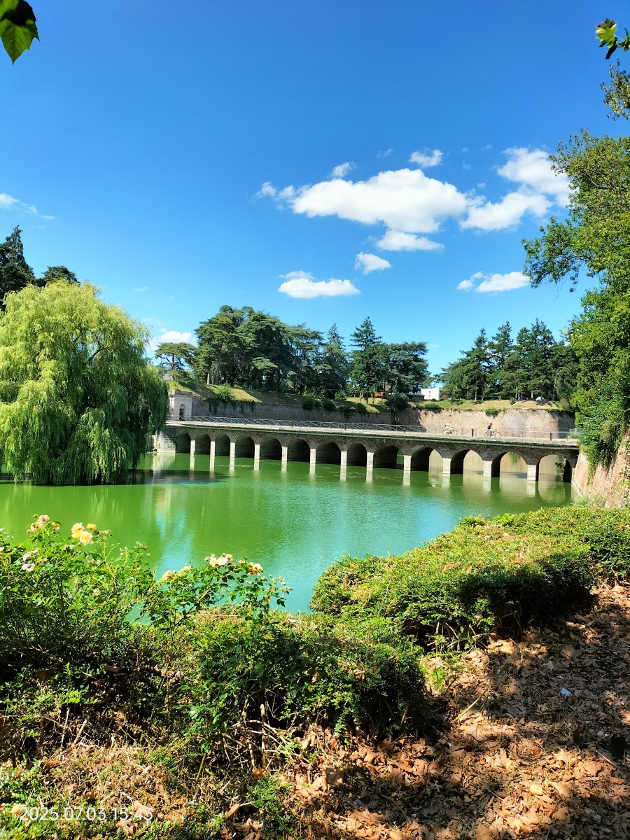Marche circuit des remparts à Le Quesnoy