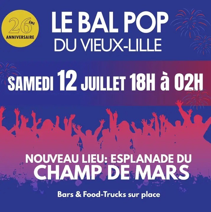 Danse /bal sur l esplanade de Lille
