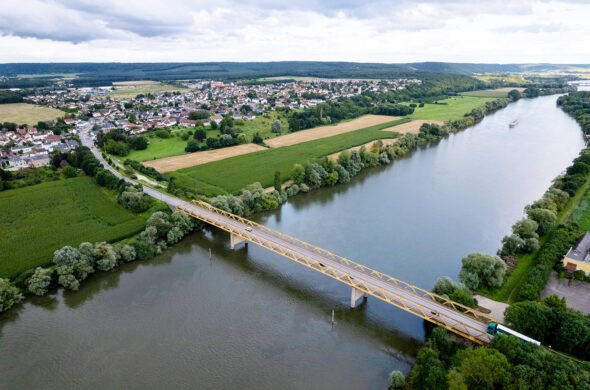 Visite chantier Pont Courcelles