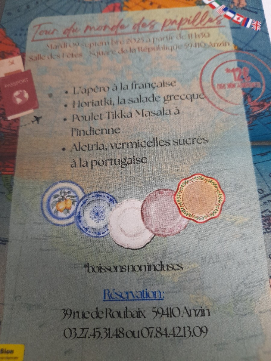 Tour du monde des papilles