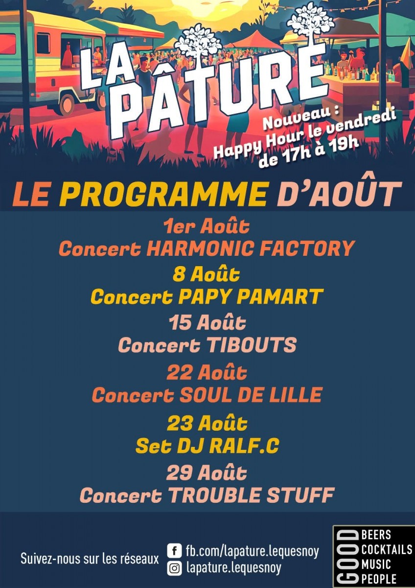 Sortie LA PÂTURE à Le Quesnoy