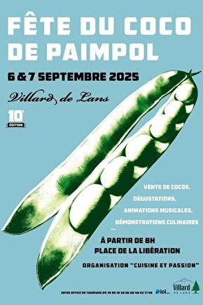 MENSUELLE FETE DU COCO DE PAIMPOL VILLARD DE LANS