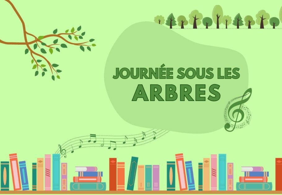 Journée sous les arbres