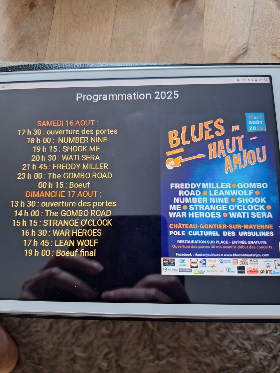 Blues in Haut Anjou